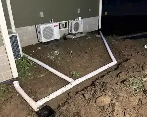 property drainage solution protecting home from water damage