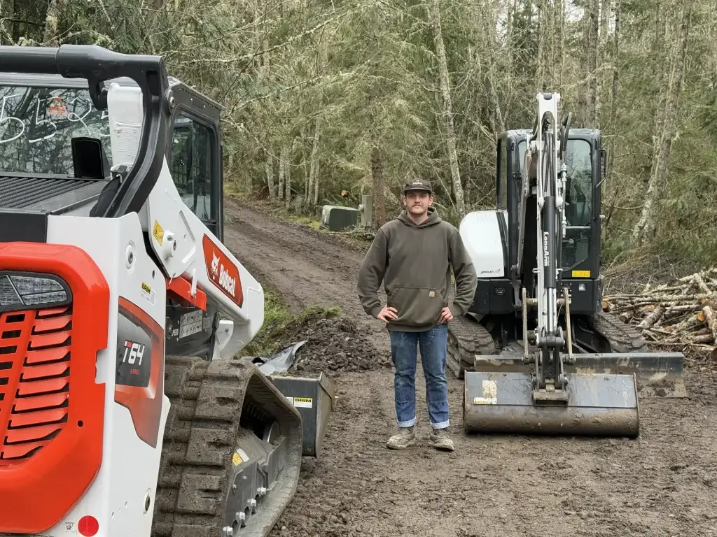 Home 20 Concrete driveway installation by Alpine Earthworks