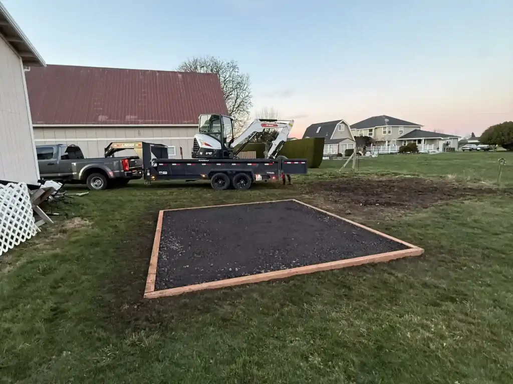 gravel pads in sequim